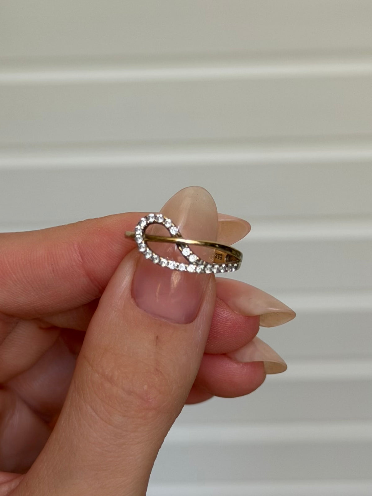 Vintage 8 krt. infinityring, str. 51