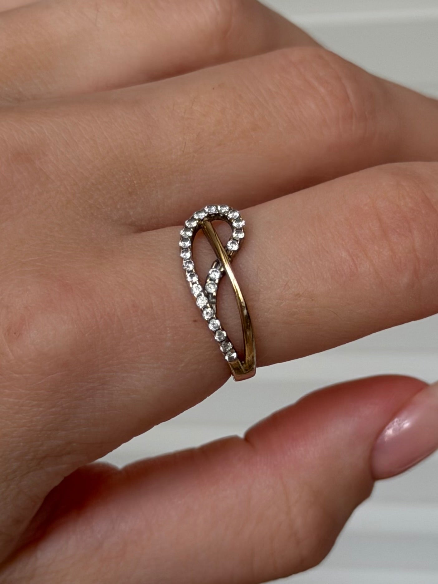 Vintage 8 krt. infinityring, str. 51