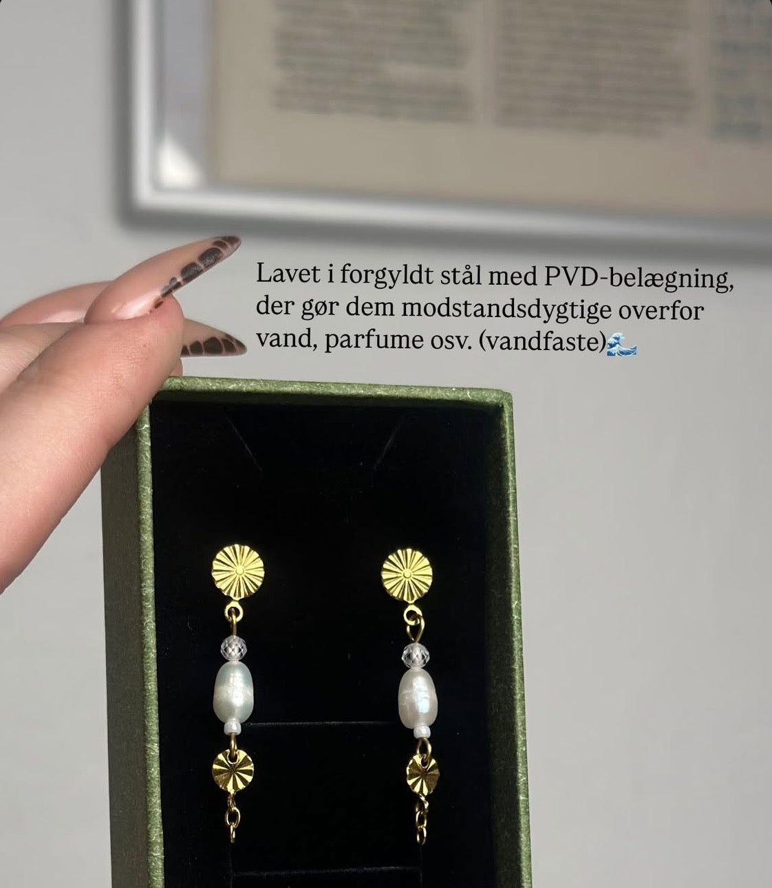 Store Sole Øreringe